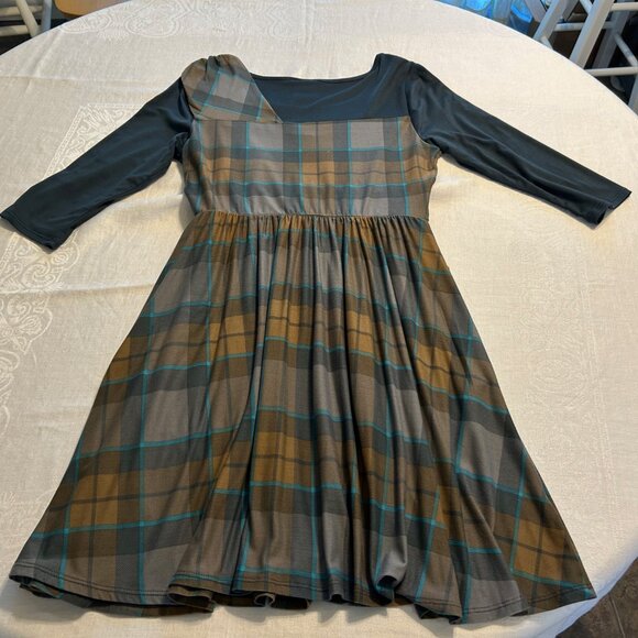 Outlander MacKenzie Tartan Cinch Dress Size SM - Picture 6 of 8